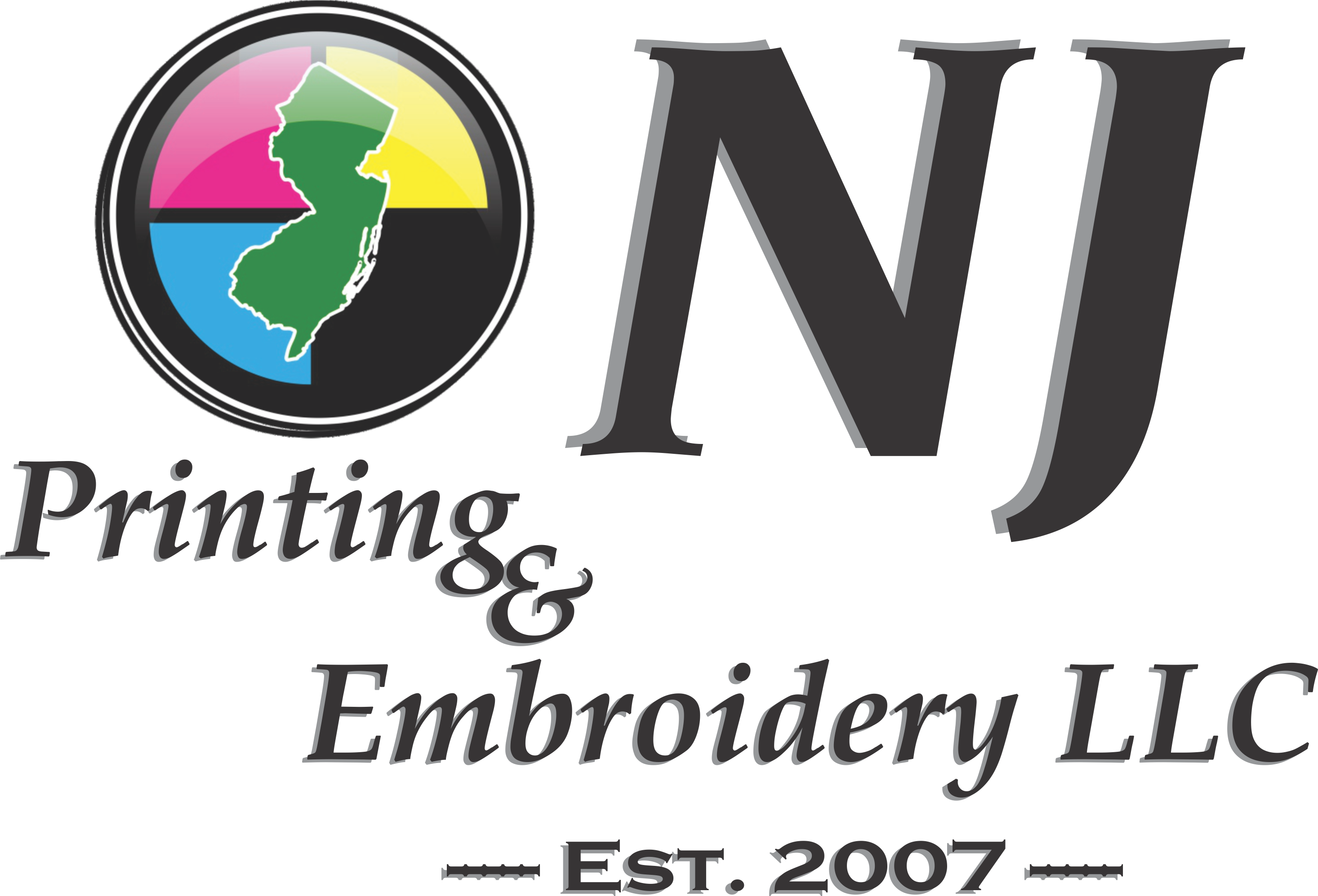 NJ Printing & Embroidery LLC Logo